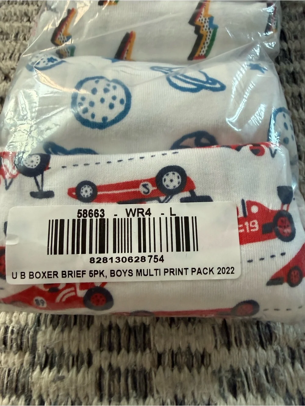 NWT Hanna Andersso Kids boys boxer Briefs size large